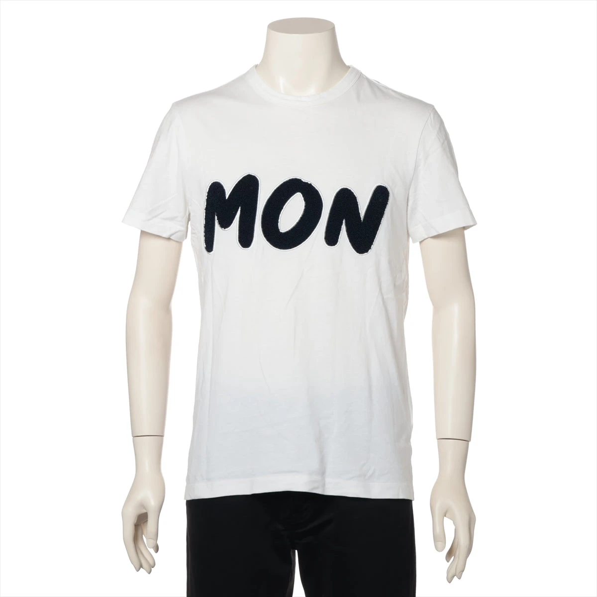 モンクレール 貴重な一点物　Tシャツ モンクレール 19年 コットン Tシャツ M メンズ ホワイト