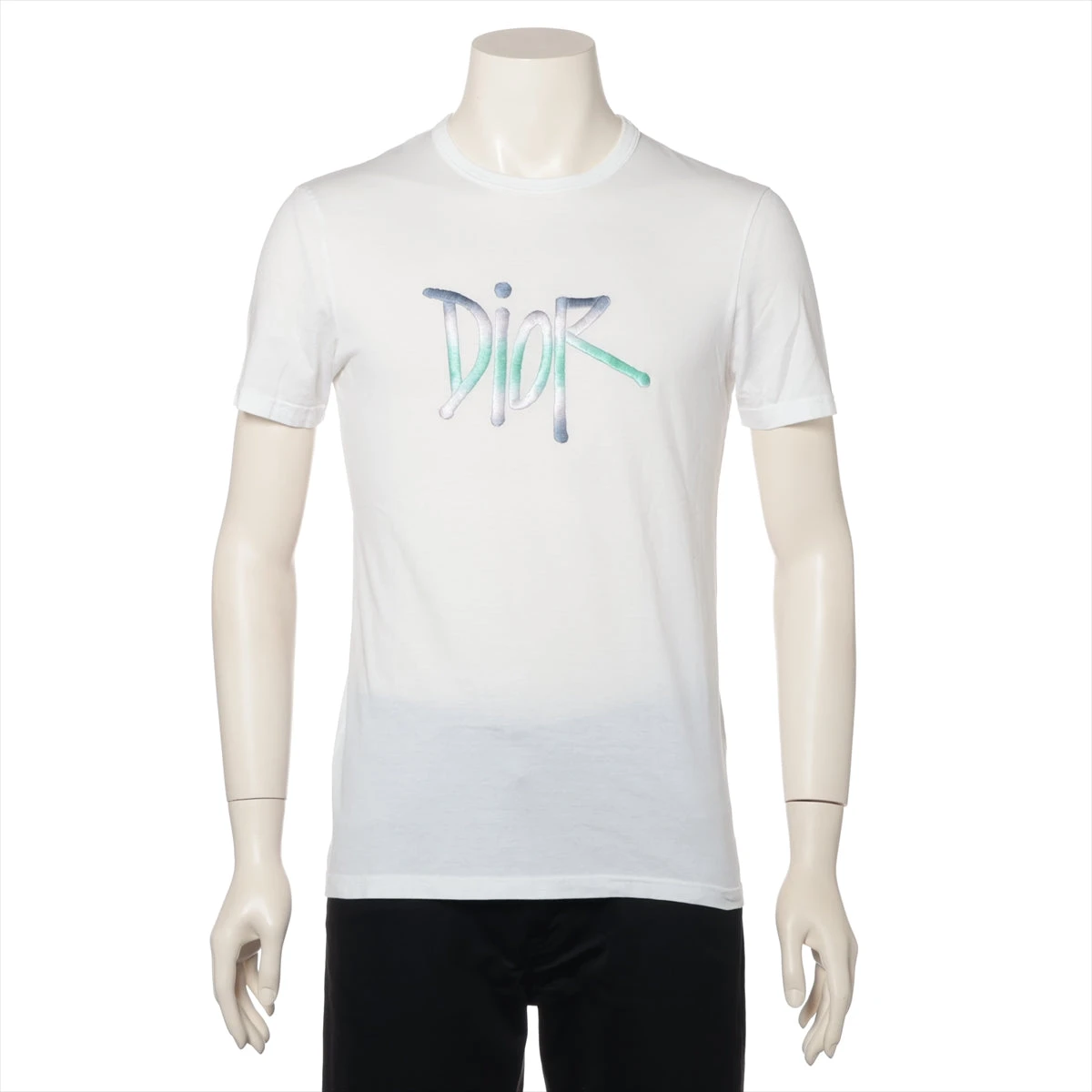 ディオール×ショーン・ステューシー コットン Tシャツ XS メンズ