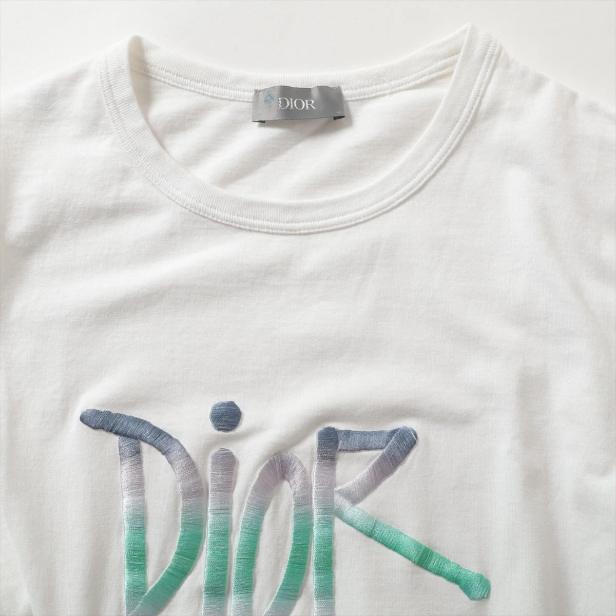 ディオール×ショーン・ステューシー コットン Tシャツ XS メンズ