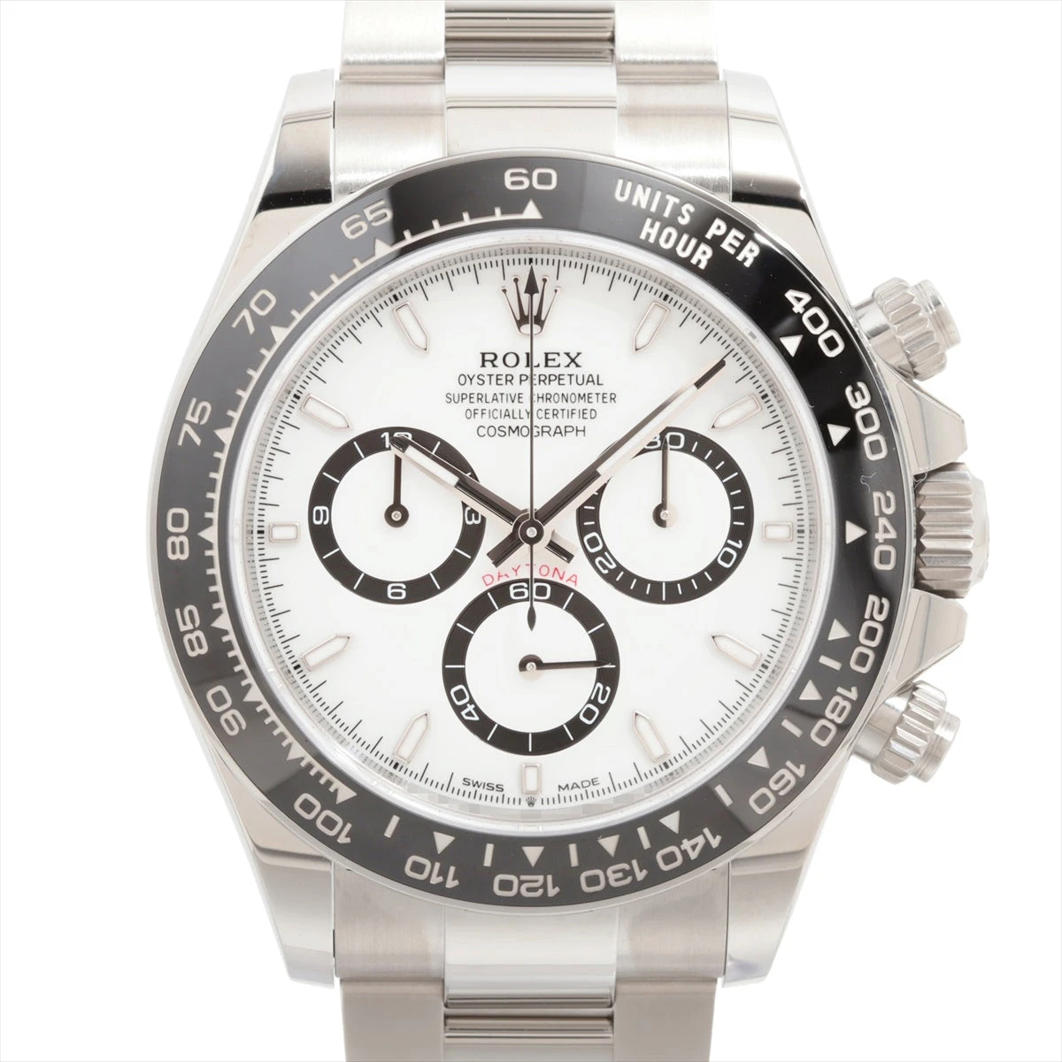 ロレックス デイトナ 126500LN SS AT 白文字盤 A2895796｜中古
