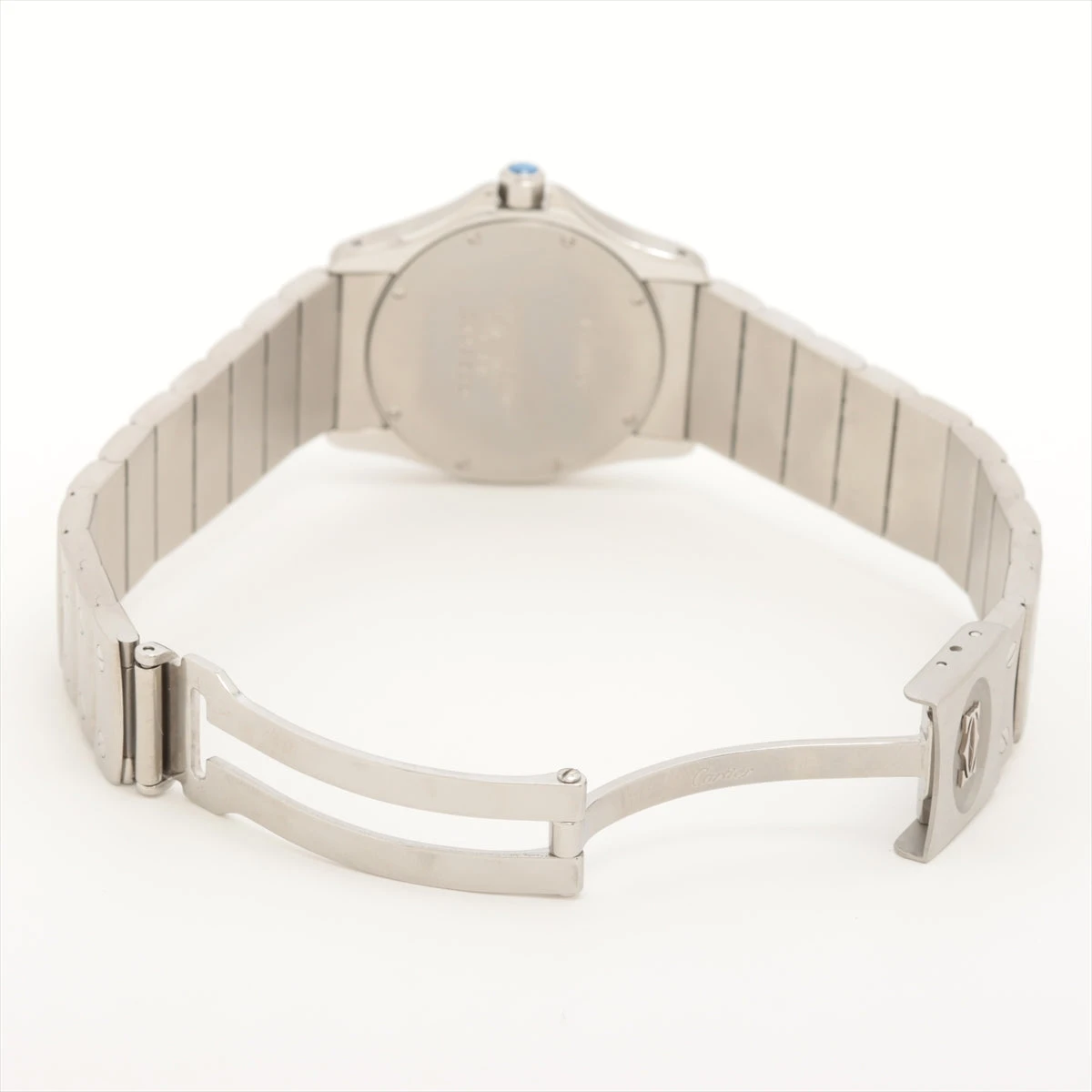 カルティエ サントスクーガー MM W20027K1 Cartier 腕時計 白文字盤 カルティエ サントスクーガー MM W20027K1 Cartier 腕時計 白文字盤