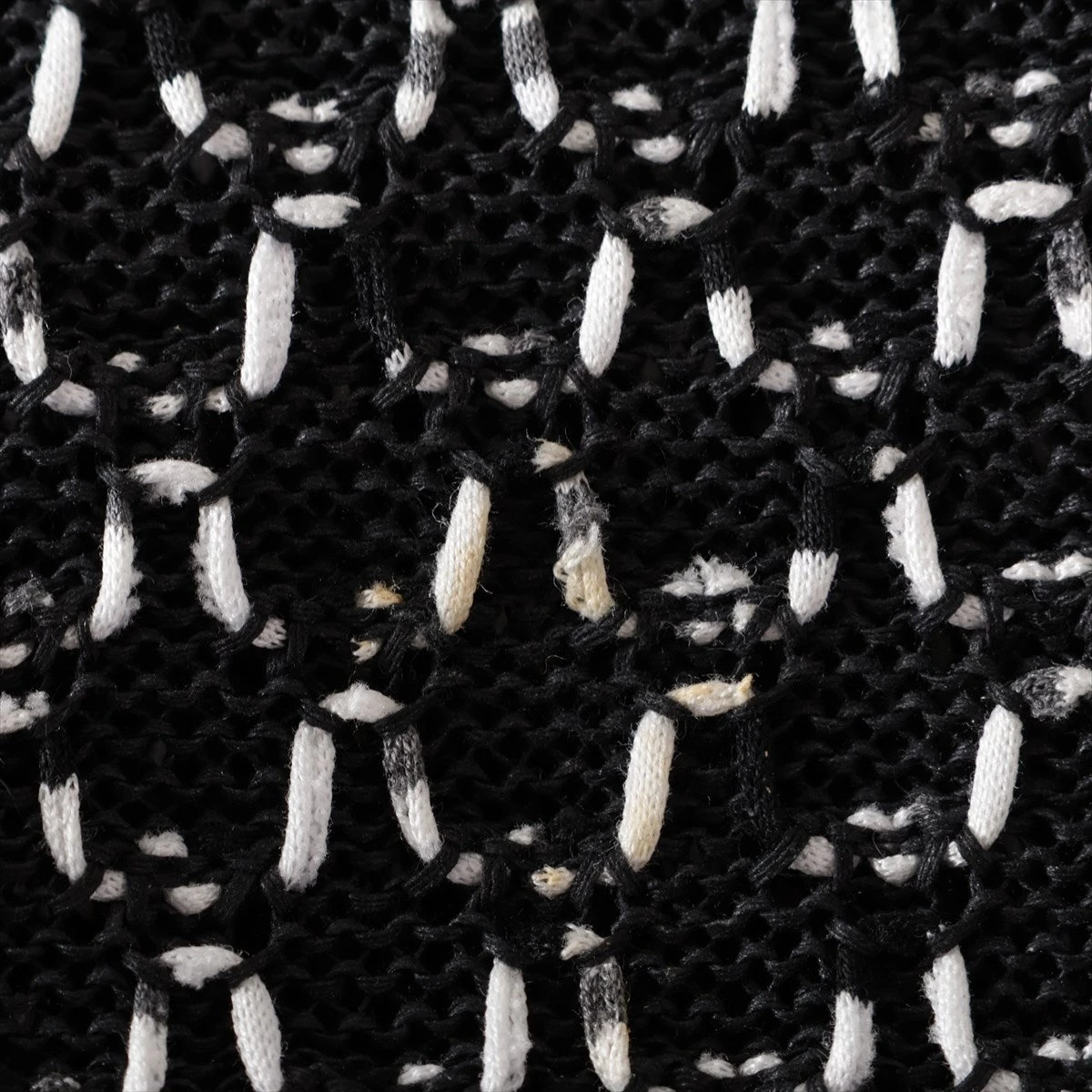 シャネル ココボタン P56 コットン×シルク ニット 40 レディース