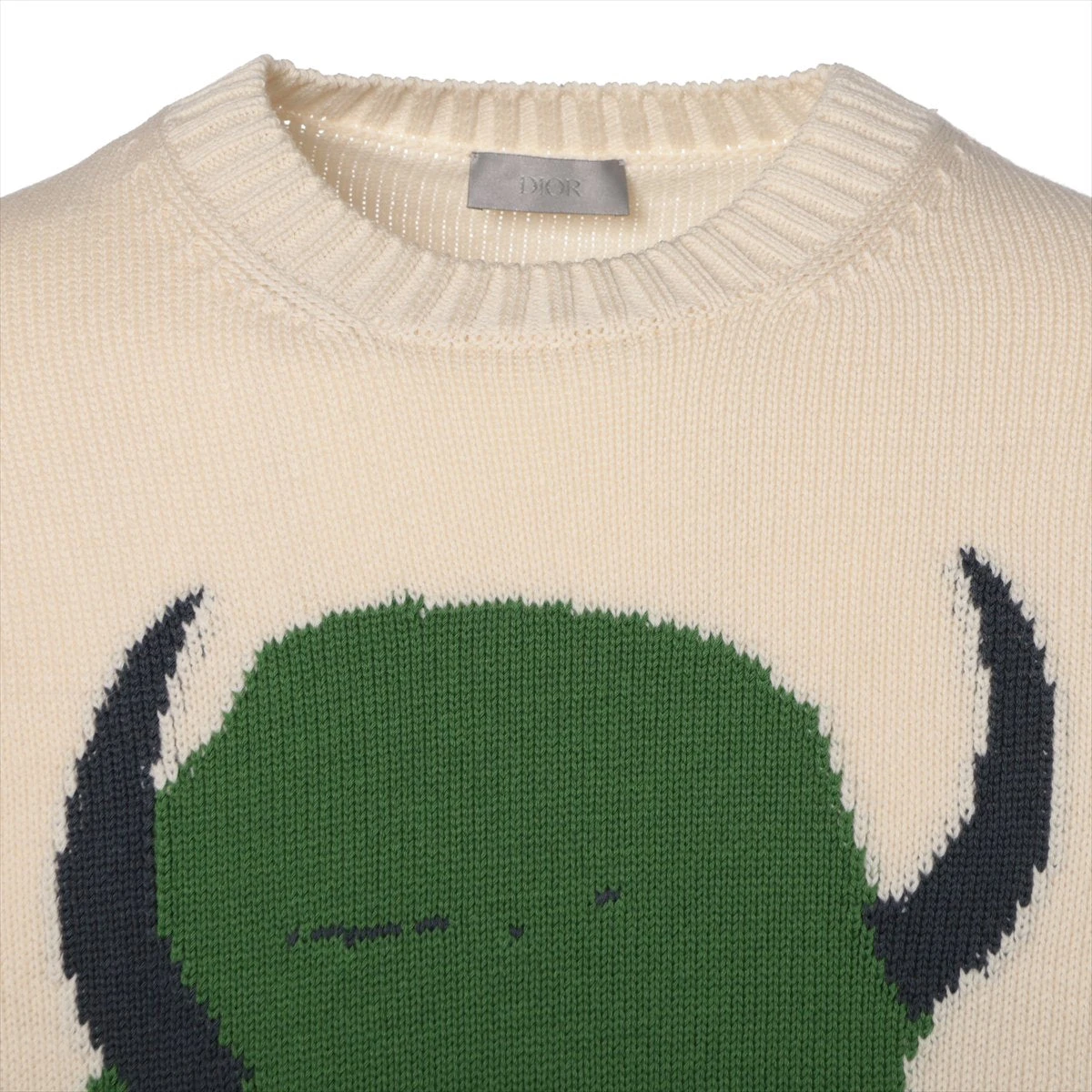 ディオール×トラヴィススコット 22AW ウール ニット M ベージュ