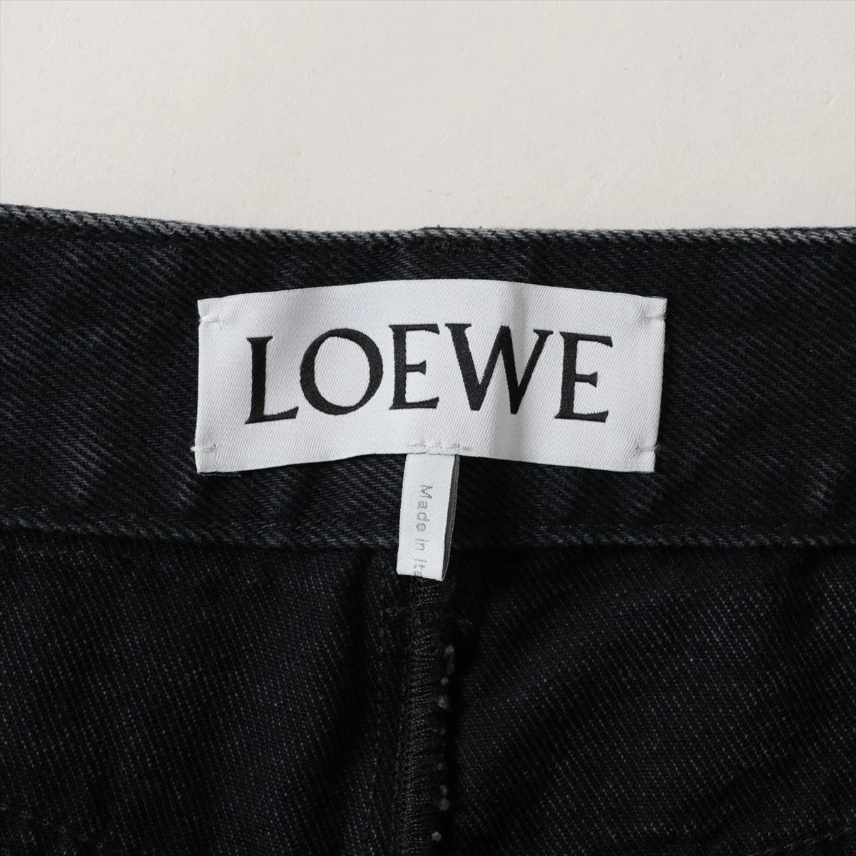 LOEWE アナグラムデニムブラック36