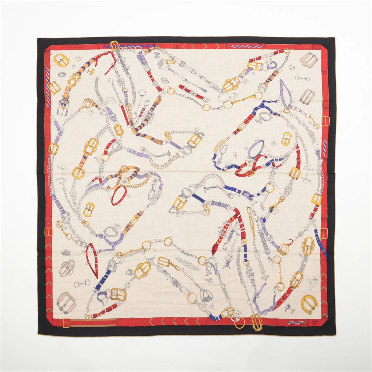 Les Chevaux Dechaines scarf 90 | Hermès Mainland China