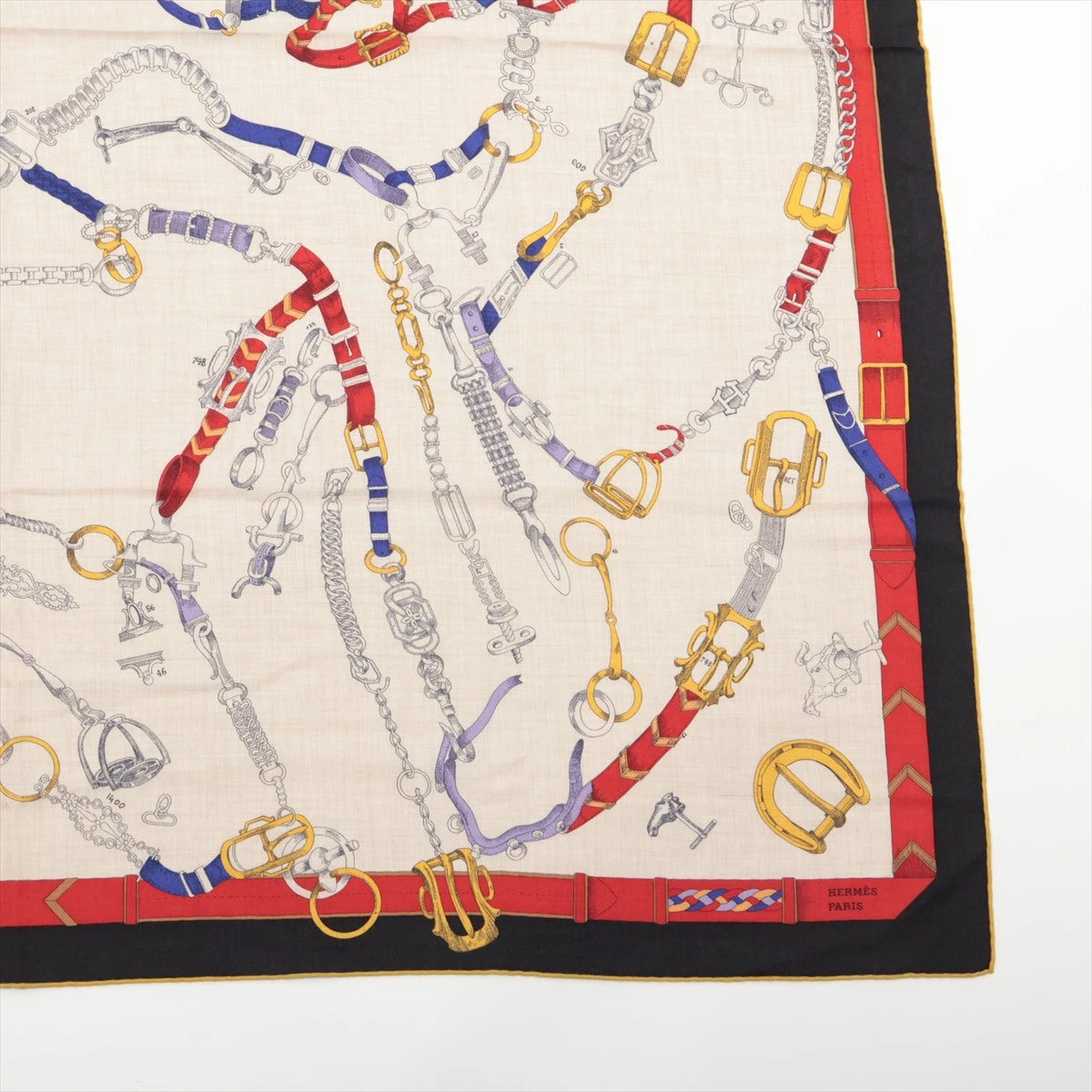 SUN LES CHEVAUX DE CHAINES カシシル Les Chevaux Dechaines scarf 90 | Hermès USA