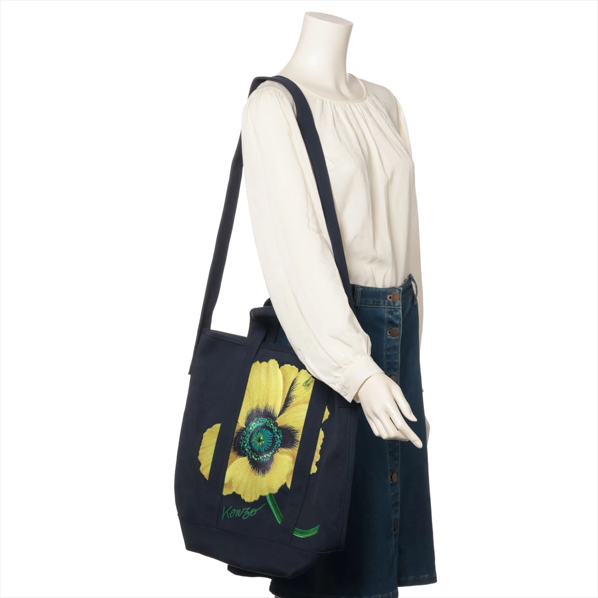 【ケンゾー⭐】バッグ★ハンドバッグ⭐　ブルー★KENZO ブルー（青）系 KENZO(ケンゾー) バッグ・カバン(レディース
