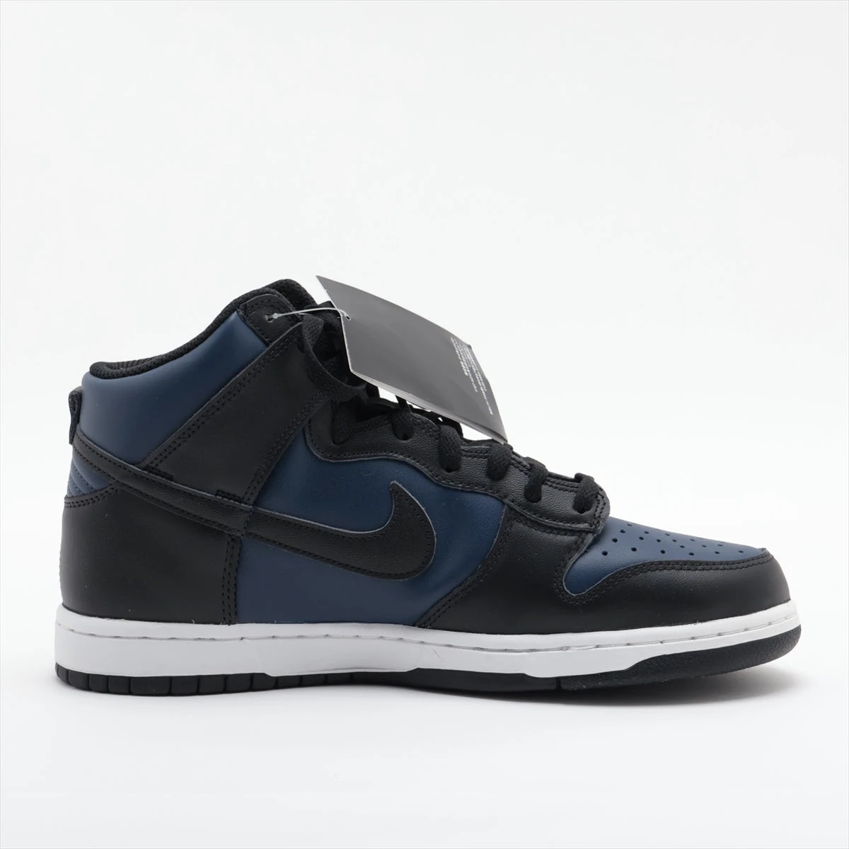 ナイキ×フラグメント DUNK HIGH レザー ハイカットスニーカー