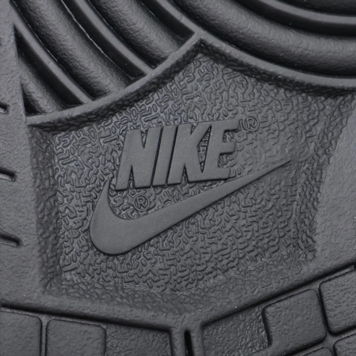 ナイキ×フラグメント DUNK HIGH レザー ハイカットスニーカー