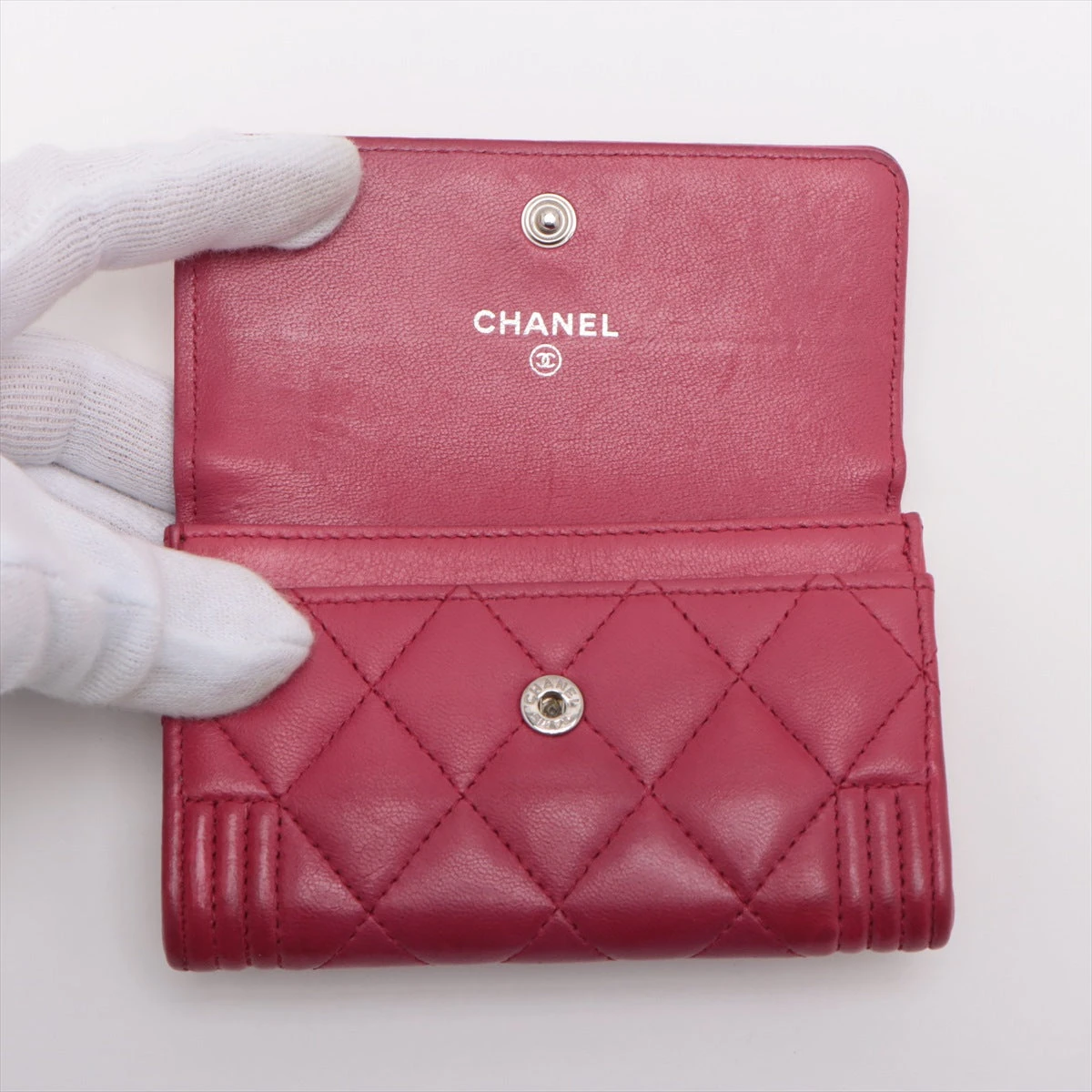 【他カラーも◎】CHANEL (シャネル) ■ ラムスキン カードケース 66a9f29f8be5c.webp