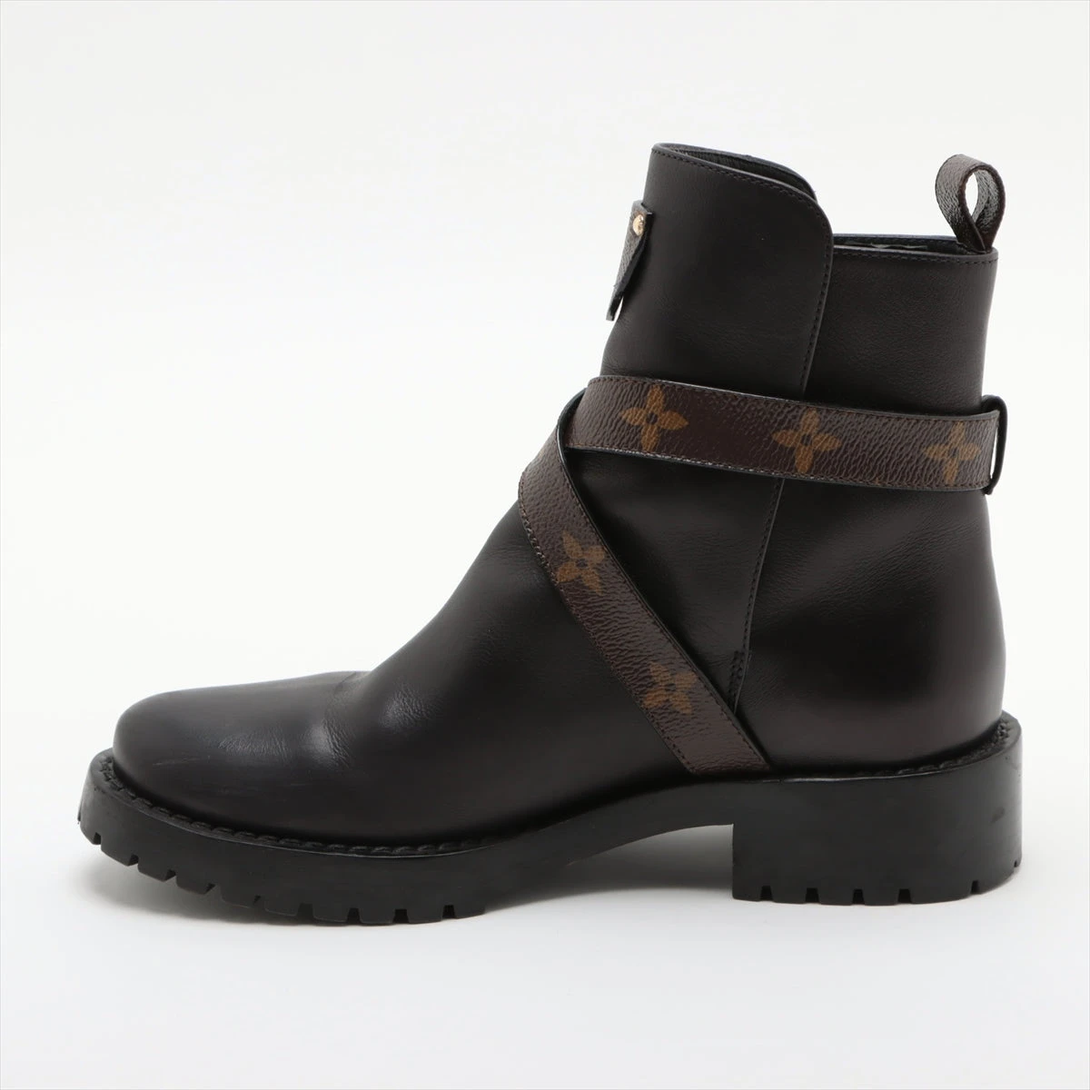 美品✨ルイヴィトン　ディスカバリーライン　レザー　サイドゴア　モノグラム 美品✨ルイヴィトンディスカバリーラインレザーサイドゴアモノグラム