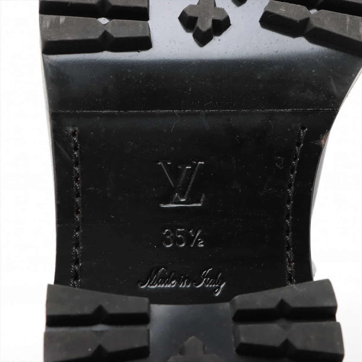 ヴィトン ディスカバリーライン 21年 PVC×レザー ショートブーツ