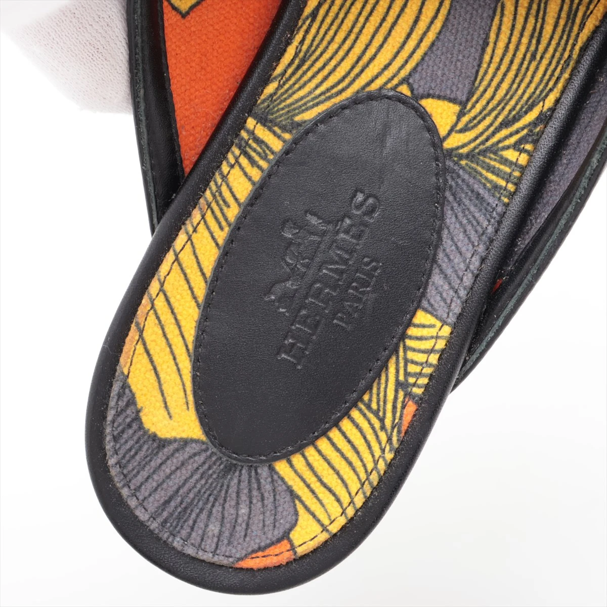 極美品 エルメス ミュール オズ ケリー金具 37 ブラック レザー 総柄 ミュール 《オズ》 | Hermès - エルメス-公式サイト