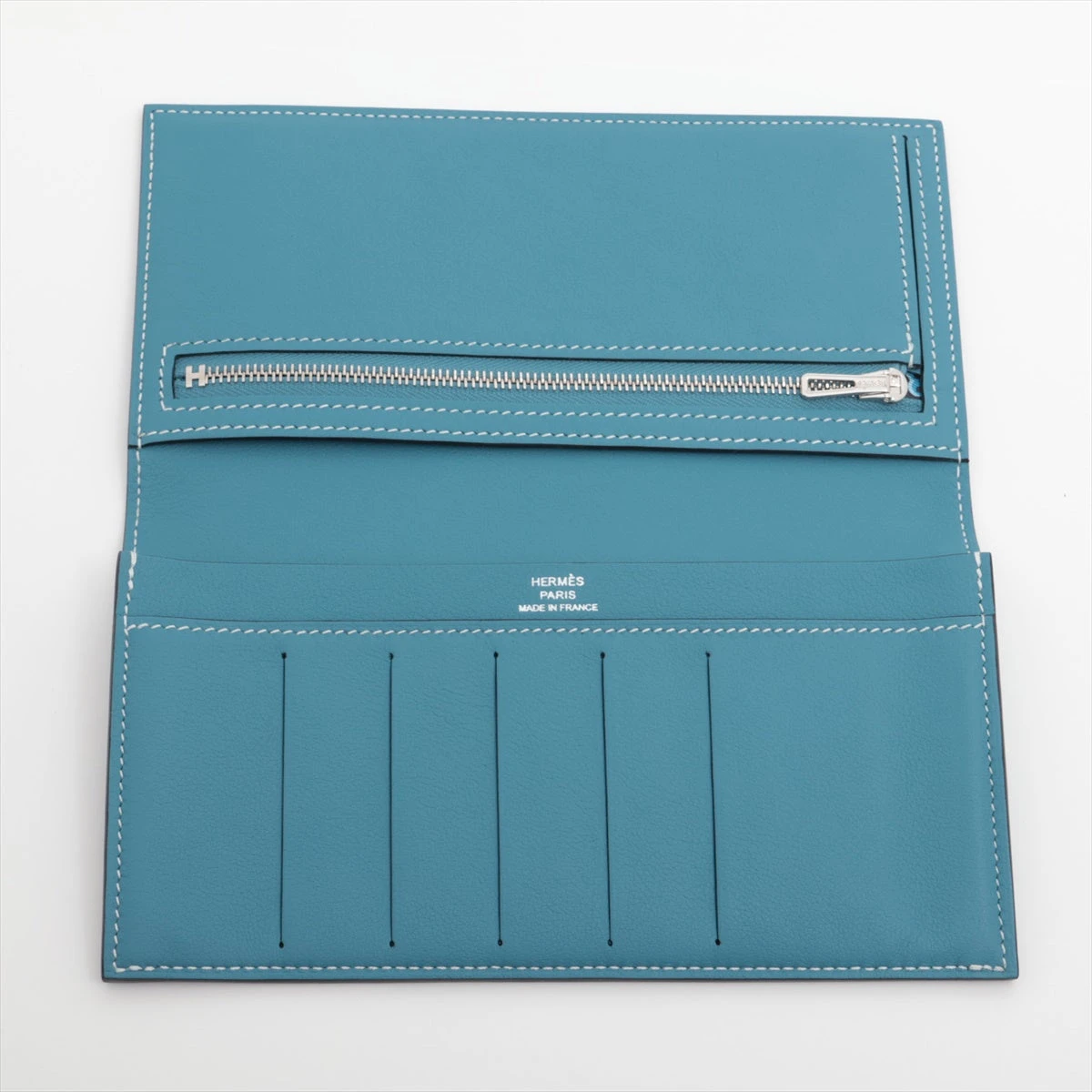 美品❣エルメス シチズン ツイル ロング シルクイン ヴォースイフト 長財布 黒 エルメス シチズンツイルロング シルクイン ヴォースイフト 財布