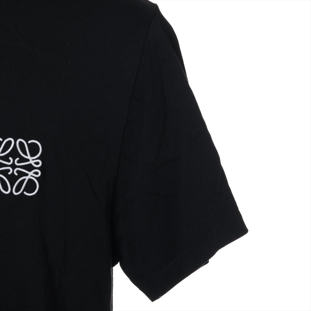 ロエベ アナグラム コットン Tシャツ XL メンズ ブラック H526Y22X75