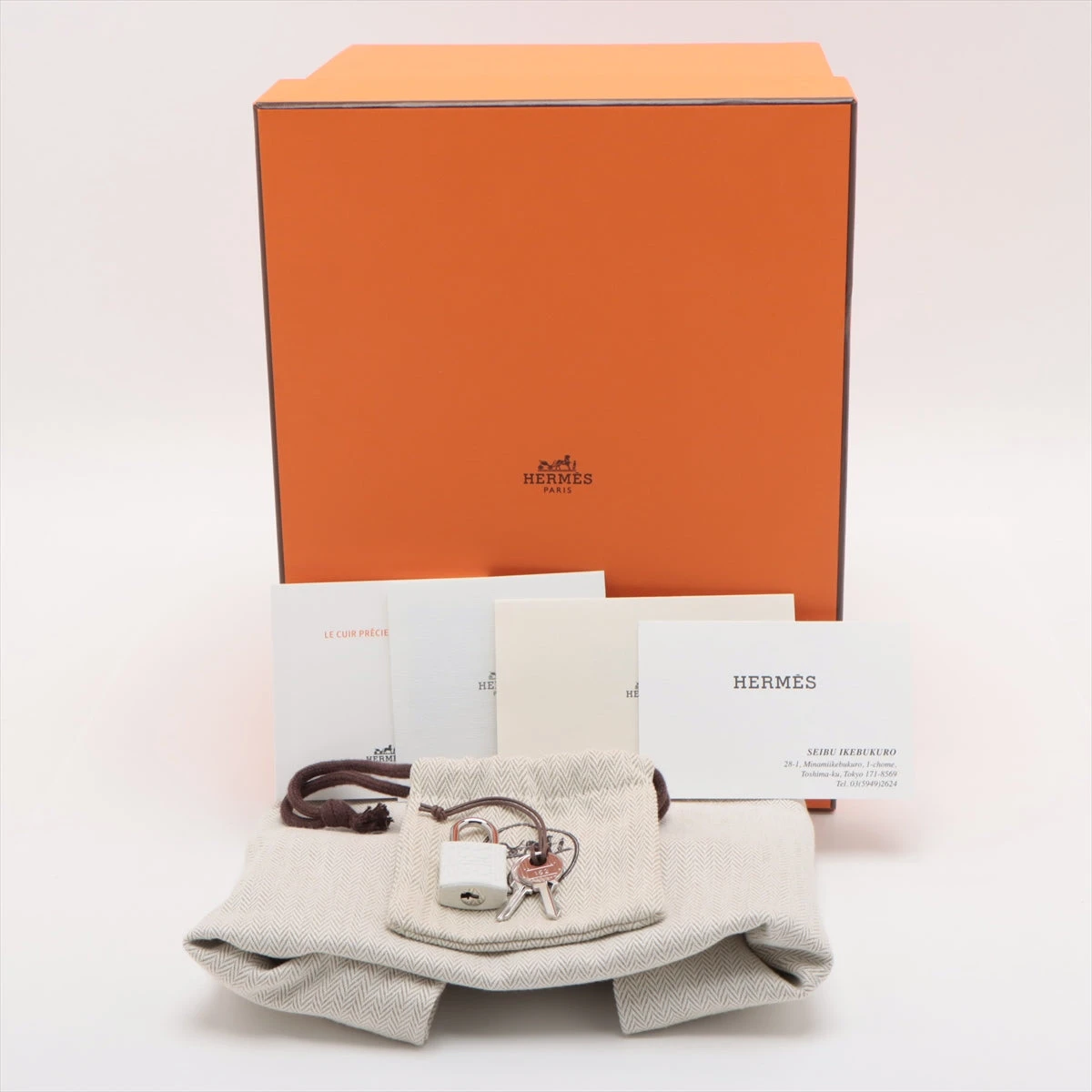 【2024新春福袋】 HERMES ピコタンpm オレンジボックス（HERMES ピコタンロック PM ラッピング・包装