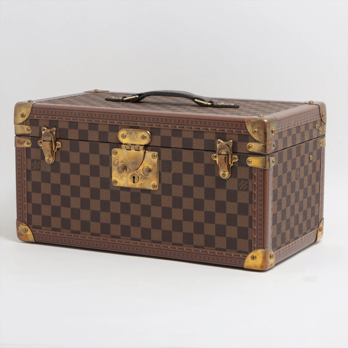 ヴィトン ダミエ ボワットブテイユ スペシャルオーダー ブラウン