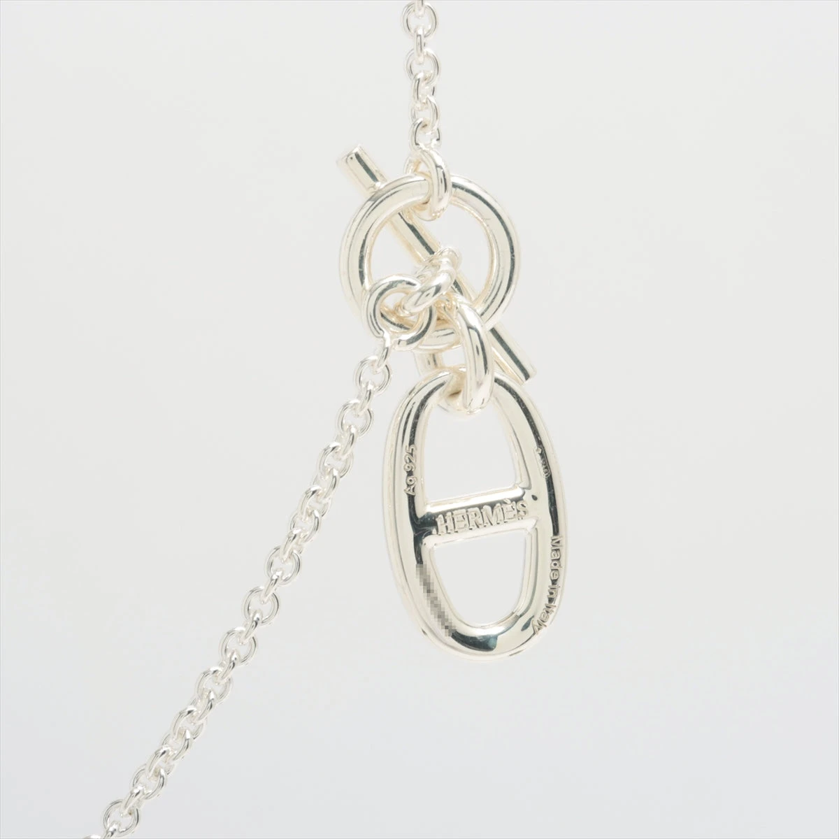 エルメス シェーヌダンクル アミュレット ネックレス 925 10.2g