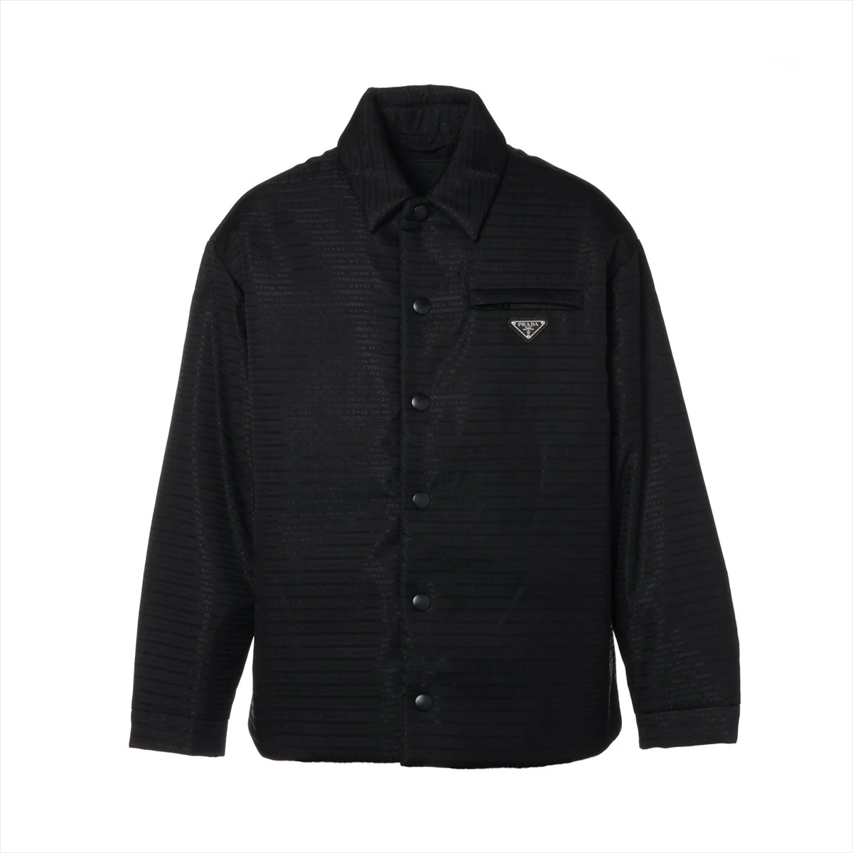 PRADA ブラック ナイロンジャケット XL プラダ ロゴ Re-Nylon Prada Re-Nylon Cropped Jacket | Saks Fifth Avenue