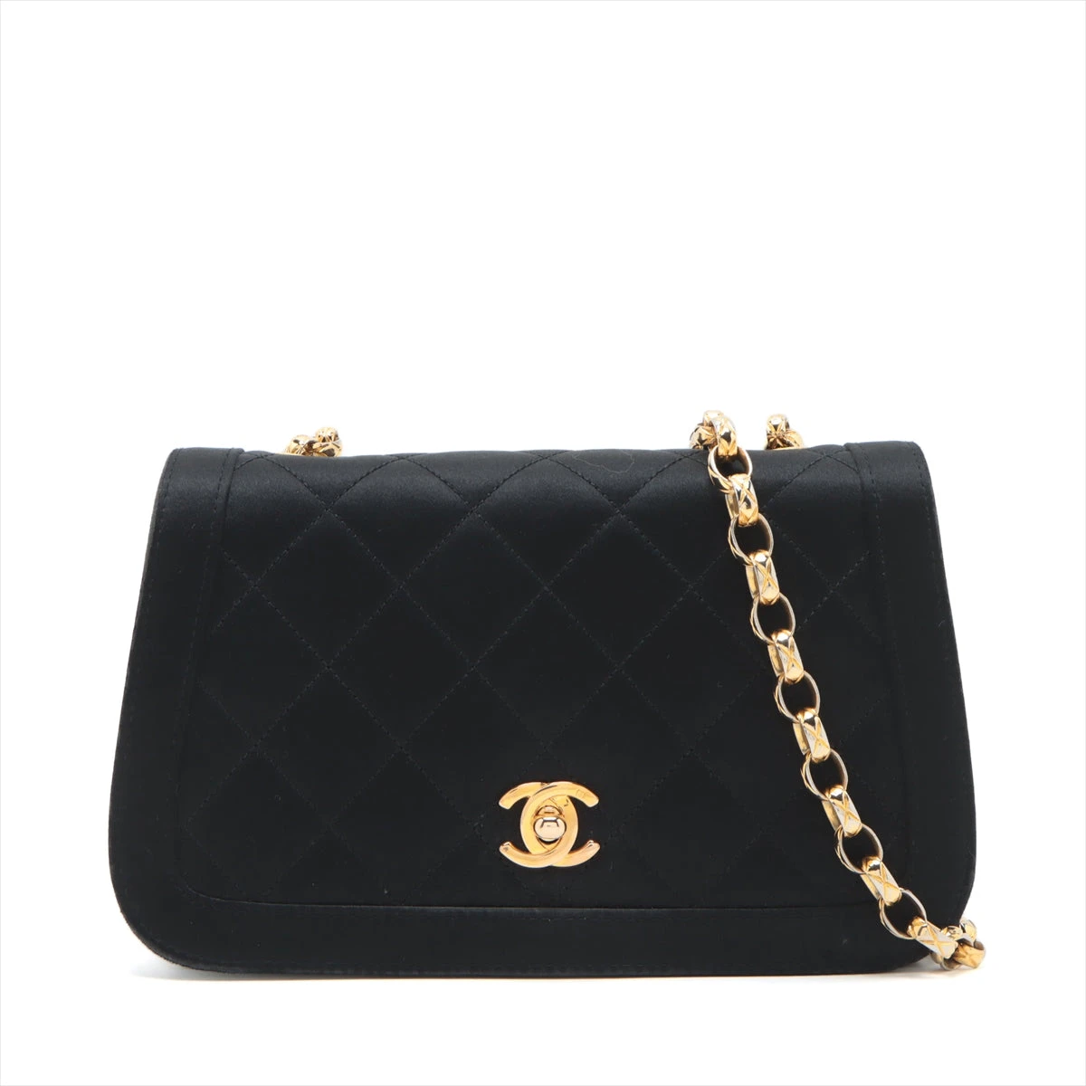 CHANEL 希少 サテン ミニマトラッセ 6連チェーン ラインストーン brandbrand_200017176019