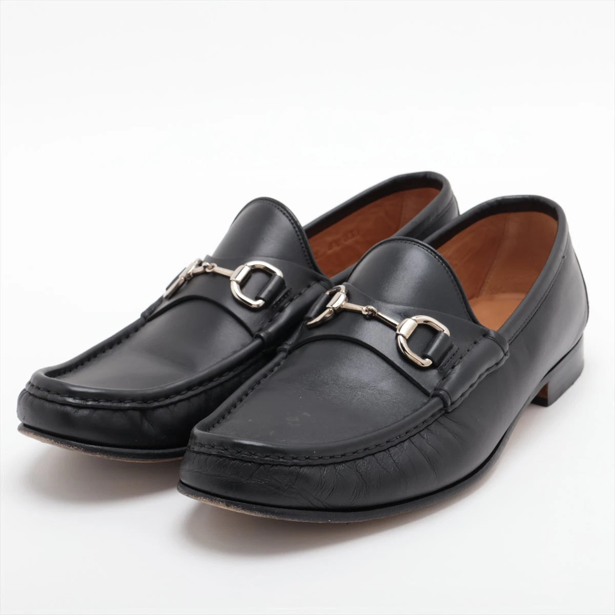GUCCI ビットローファー 黒 レザーサイズ8 1/2D