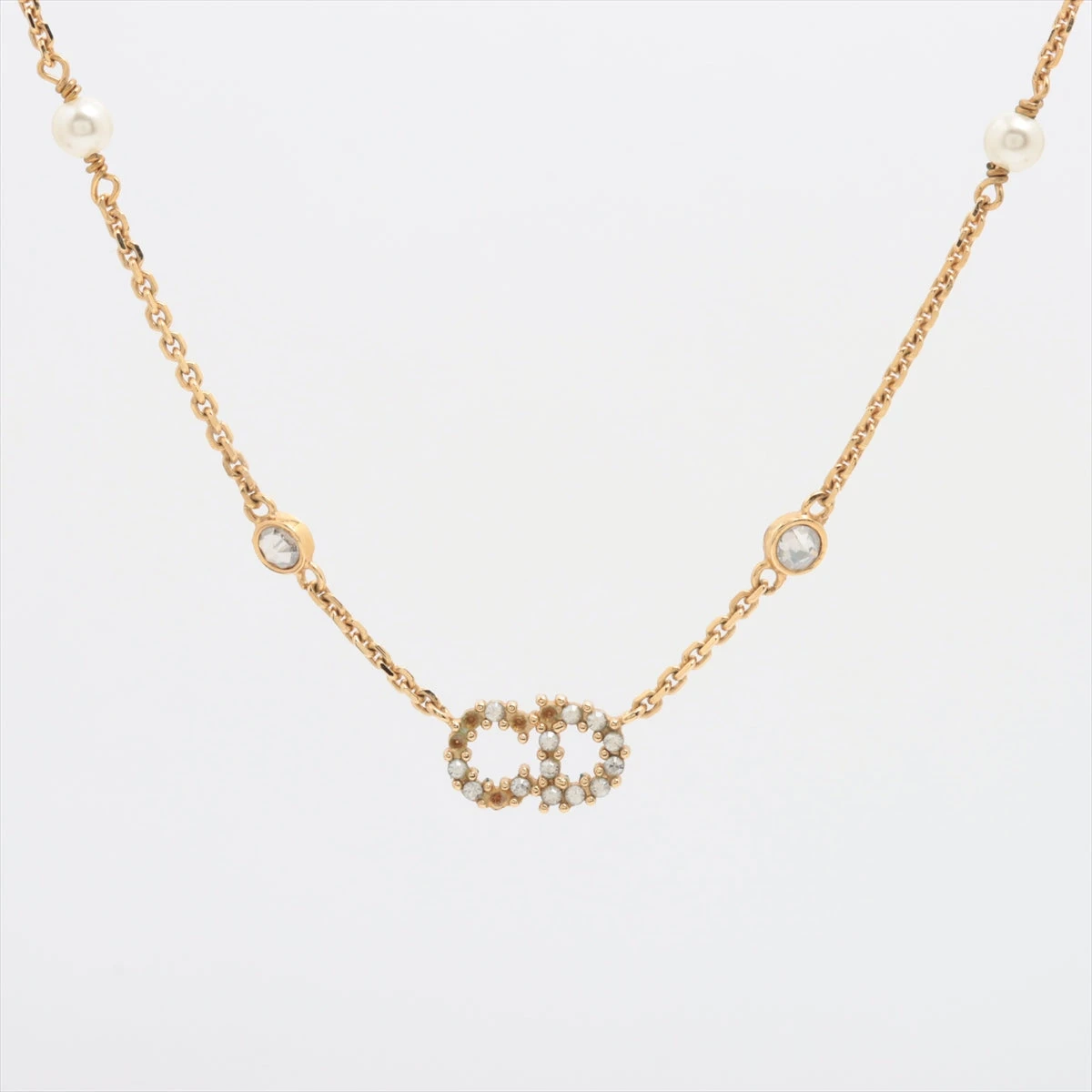 ディオール Clair D Lune クレール ディー リュヌ ネックレス GP