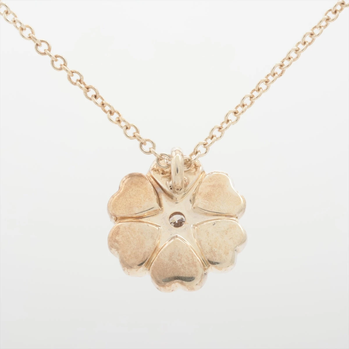 ティファニー クラウンオブハート ネックレス 925×ダイヤ 2.7g