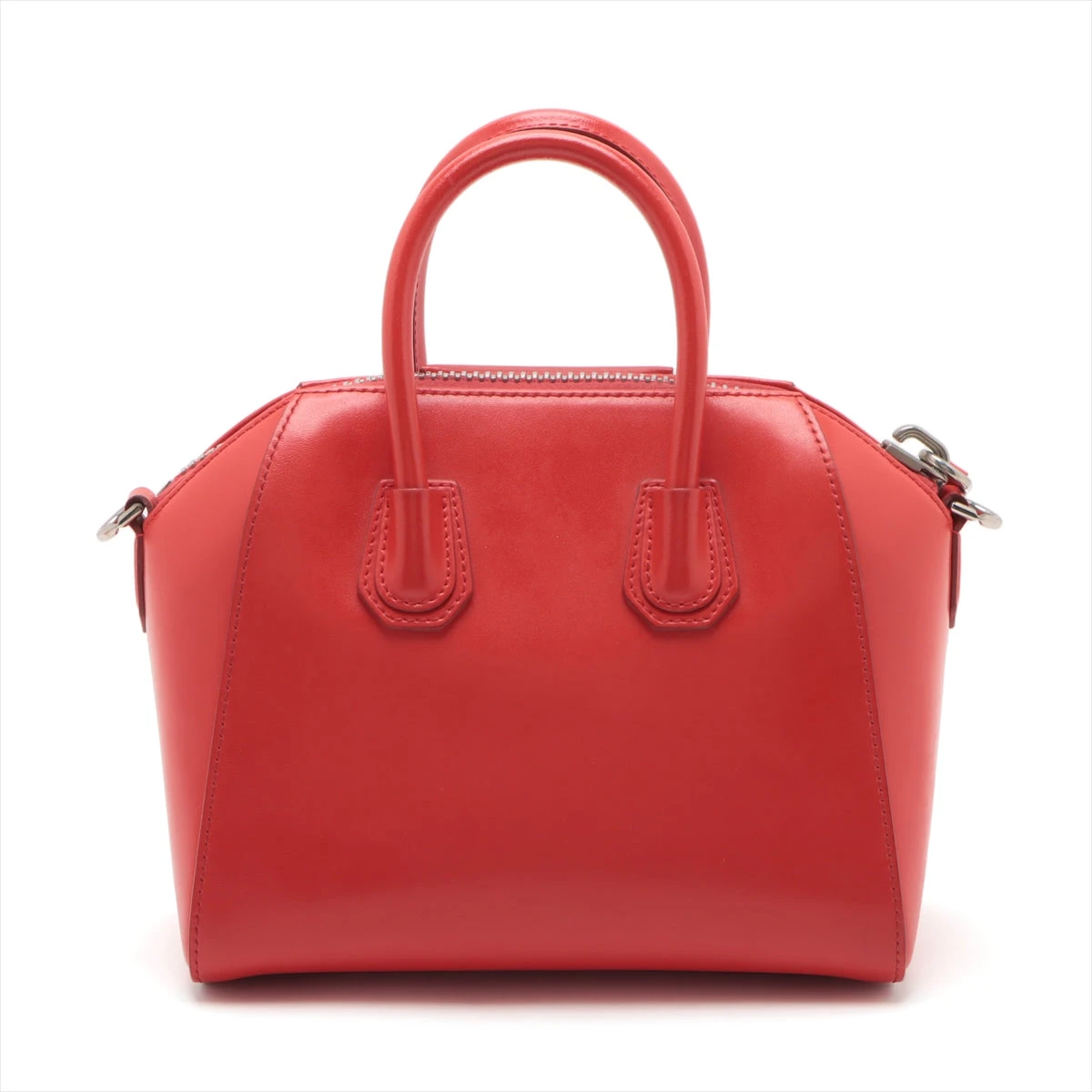 ジバンシィ アンティゴナ レザー 2way バッグ ジバンシー アンティゴナ レザー 2WAYハンドバッグ レッド