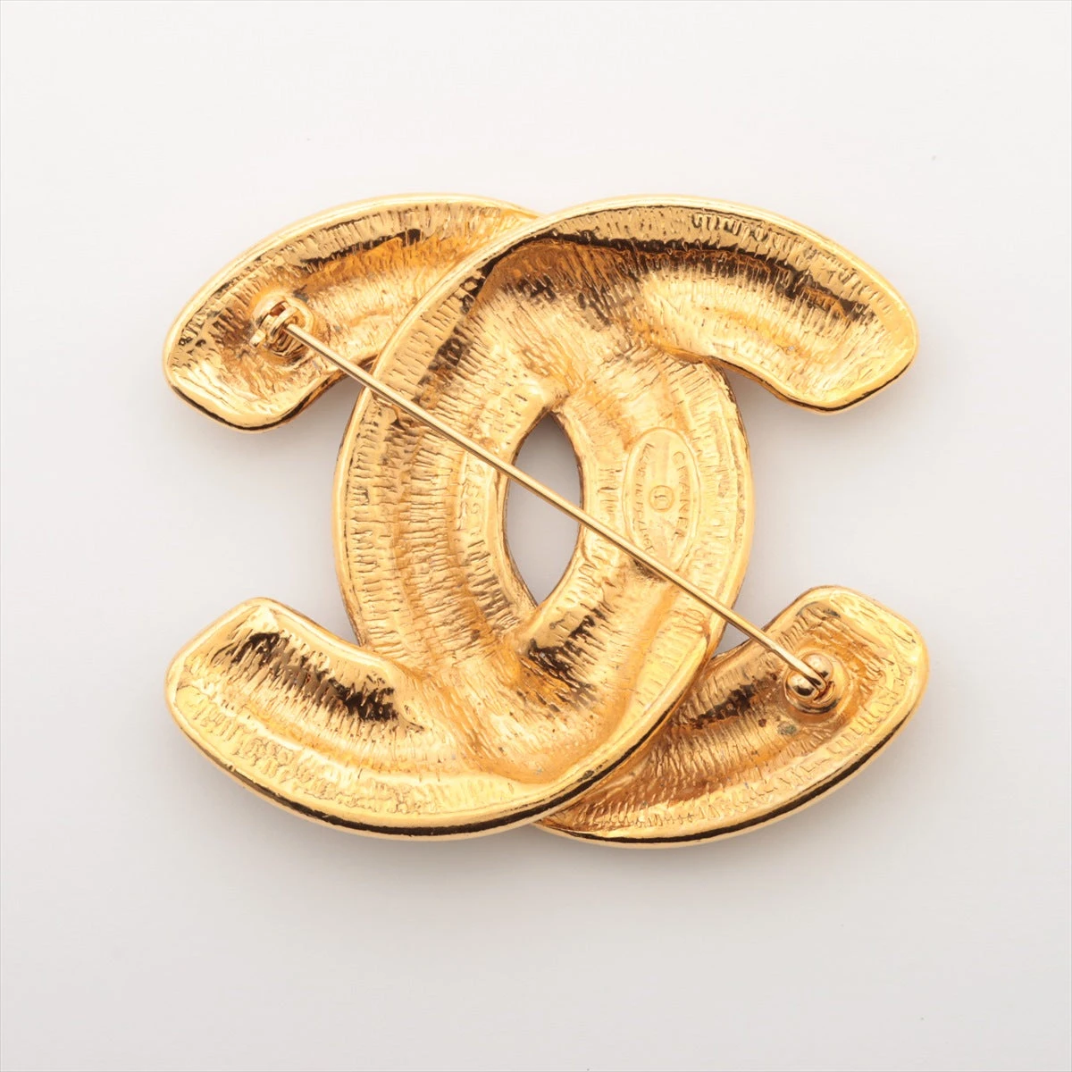 n*a様 2903★CHANEL ブローチ　1152 マトラッセ　ココマーク　ゴ CHANEL シャネル ブローチ ココマーク マトラッセ 1152 ゴールド