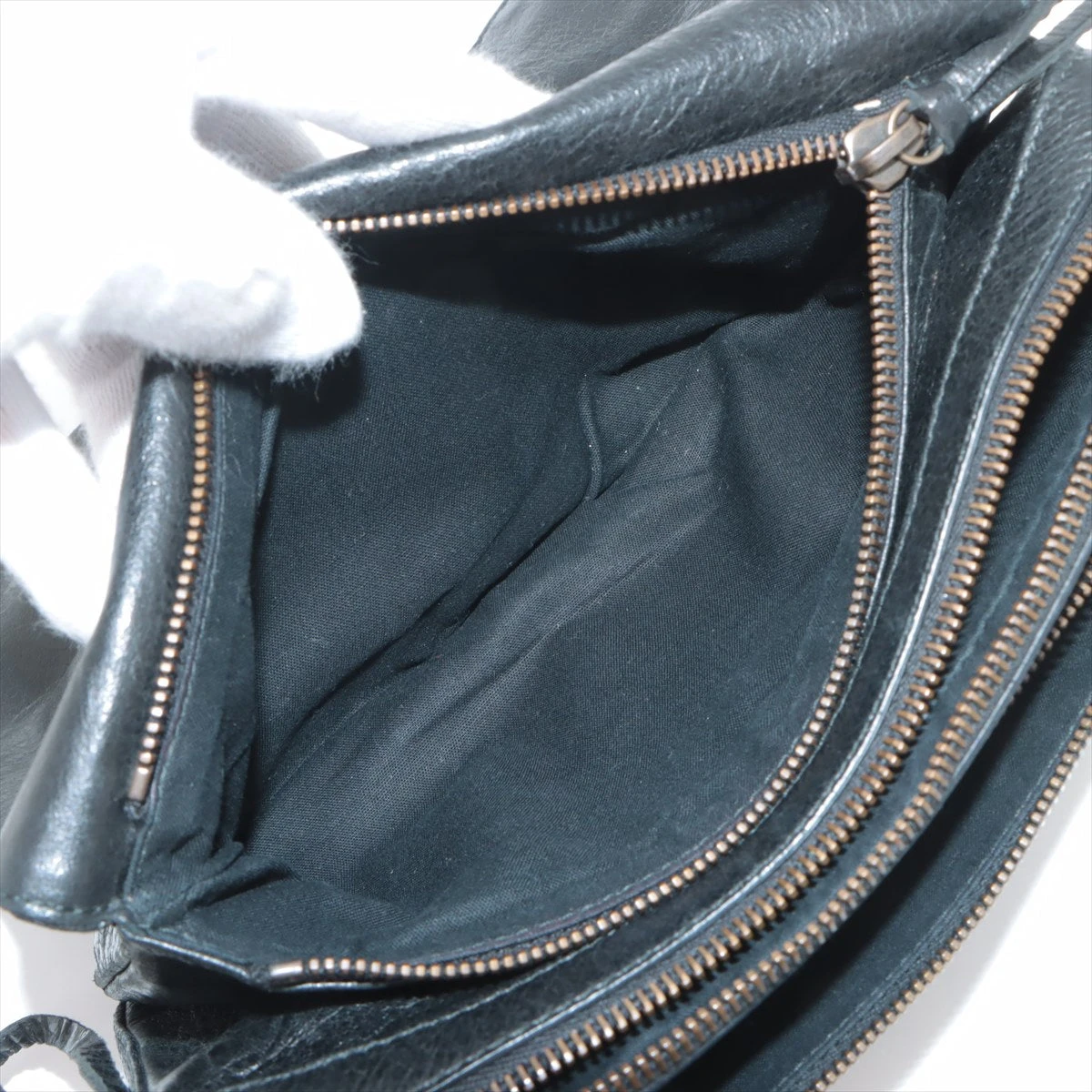 バレンシアガ　cagole ミラー バレンシアガ クラシック ツールキット レザー ショルダーバッグ