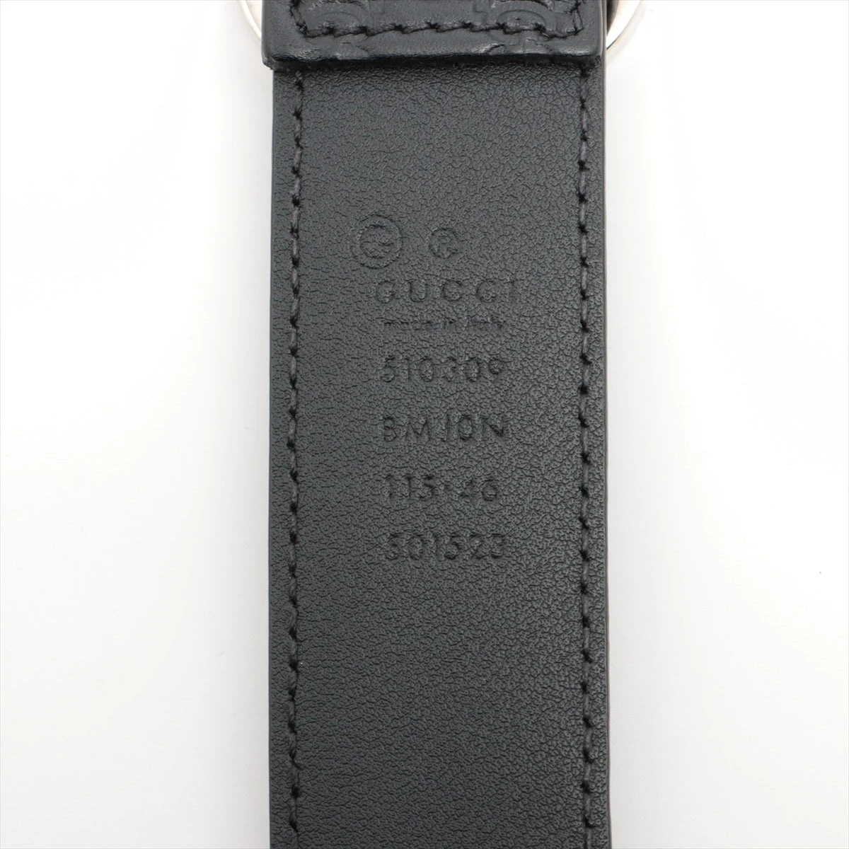 グッチ 510309 マイクログッチシマ ベルト 115/46 レザー