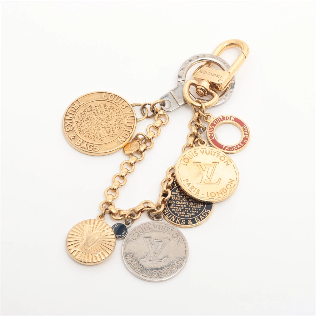 ルイヴィトン M60071 ポルトクレシェンヌ キーホルダー メタル ヴィトン M60071 ポルトクレシェンヌ キーホルダー メタル ゴールド