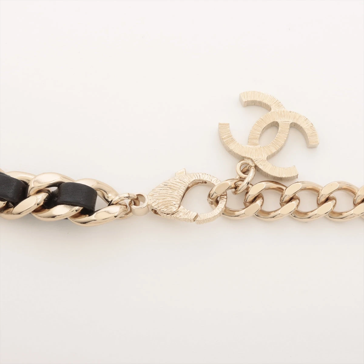 【CHANEL】 ココマーク ハート B21K ネックレス フェイクパール シャネル ココマーク ハート B21K ネックレス GP×ラインストーン