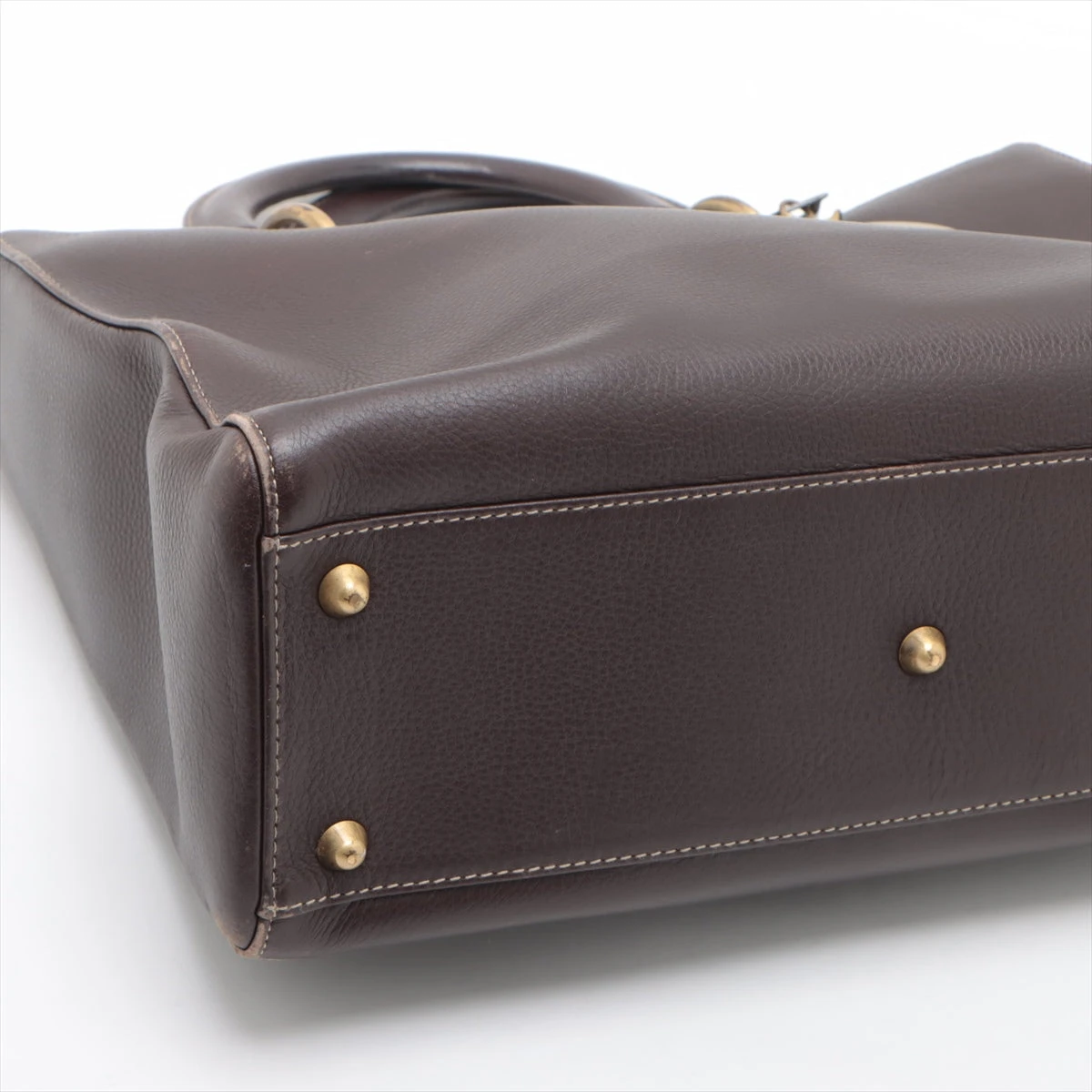 クリスチャンディオール ディオリッシモ レザー 2WAYハンドバッグ  