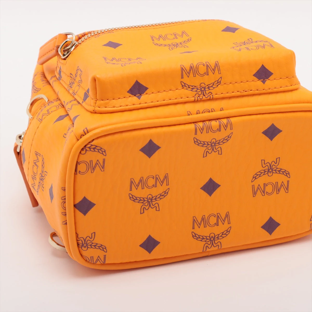MCM オレンジ リュック・バックパック 【公式通販】