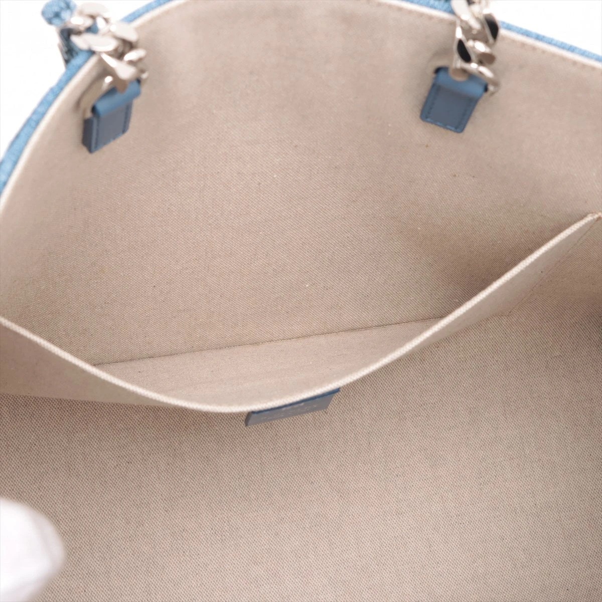 【極美品】ジバンシィ Gトート ミディアム 2way トートバッグ ショルダー ジバンシィ Gトート ミディアム デニム 2WAYトートバッグ ブルー