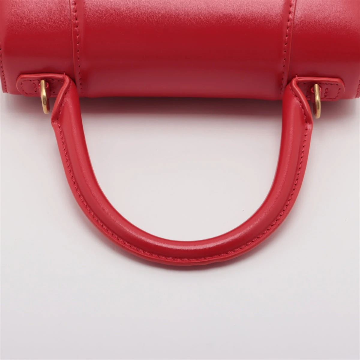 セール！ 限定 BALENCIAGA アワーグラス レザー ハンドバッグ バレンシアガ、クラシックなバッグ「アワーグラス トップ