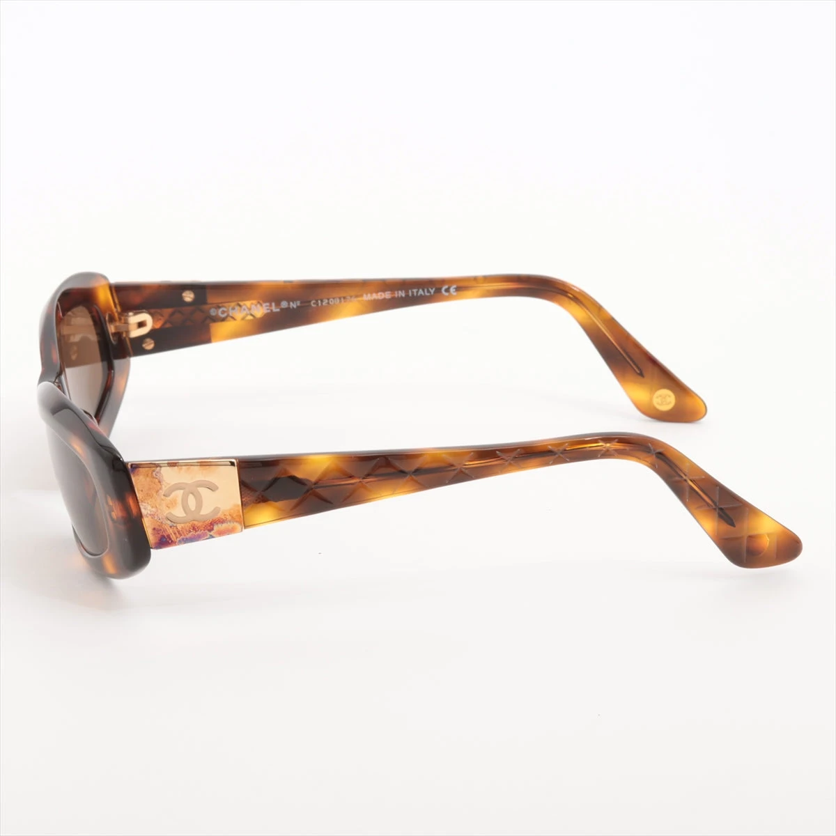 シャネル 5014 ココマーク マトラッセ サングラス フレーム歪み有 箱劣化