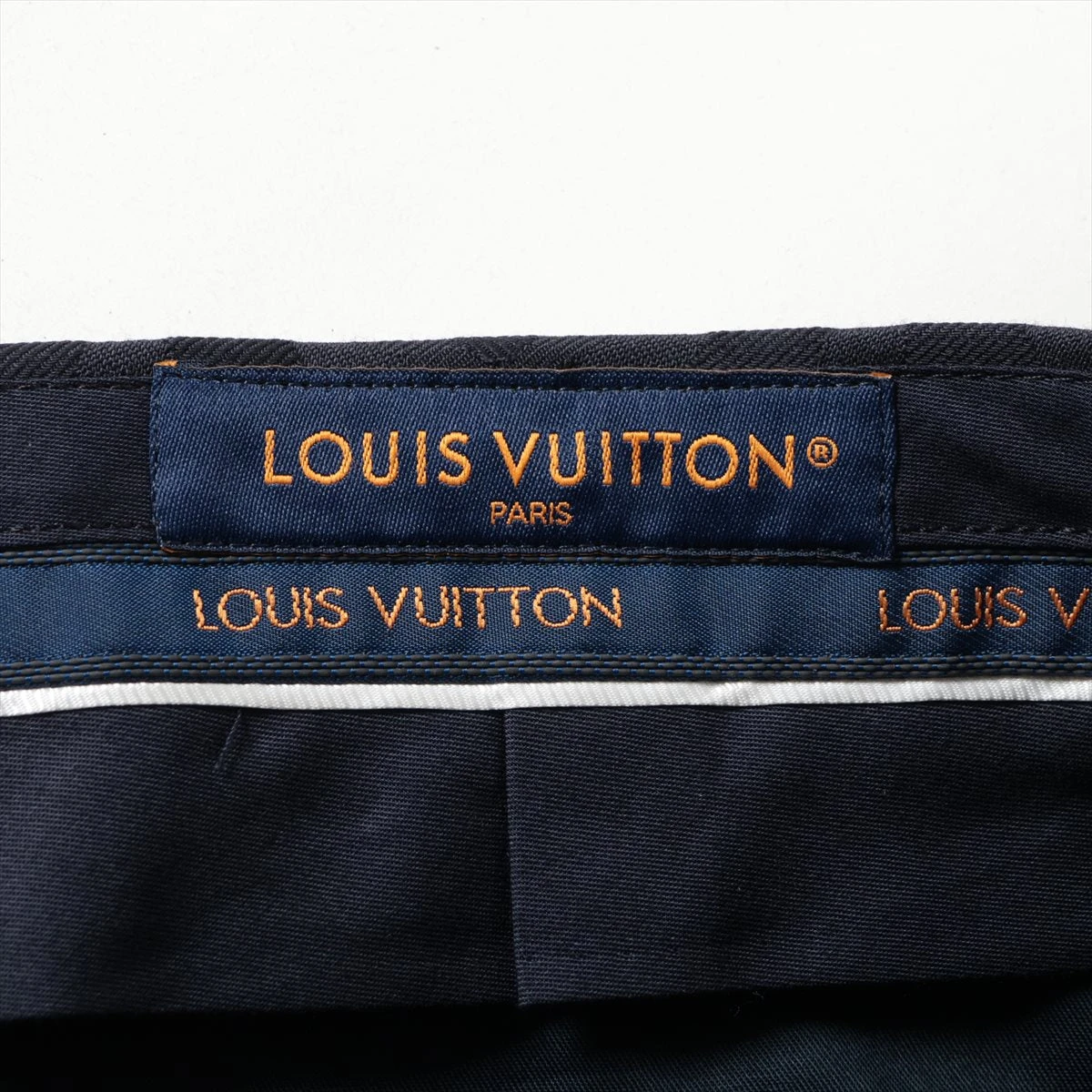 【新品】LOUIS VUITTON ダミエ縁取りシングルブレステッドウールスーツ シングルブレステッドウールポンヌフスーツ ｜ルイ・ヴィトン