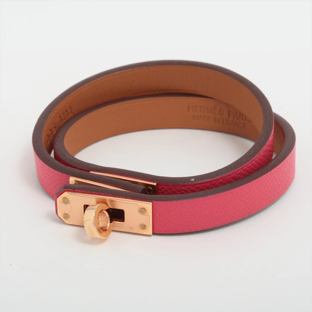 未使用品☆HERMES エルメス レザー ミニケリー ドゥブルトゥール