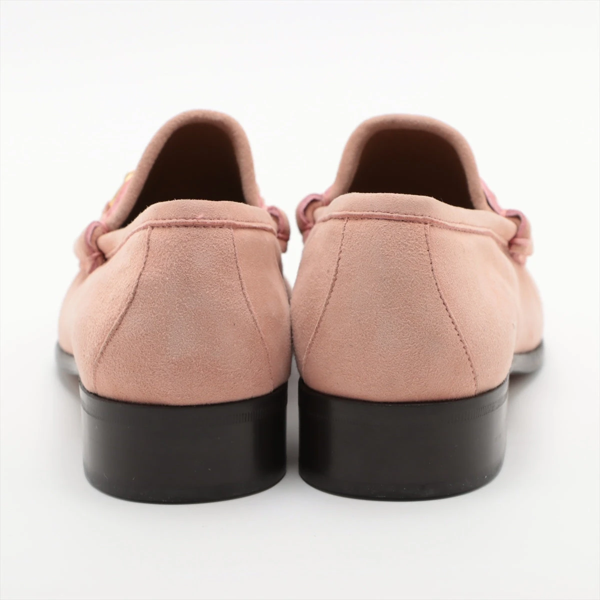 GUCCI✨グッチ ホースビットスエードローファー ピンク系 36 1/2 GUCCI✨グッチ ホースビットスエードローファー ピンク系 36 1/2