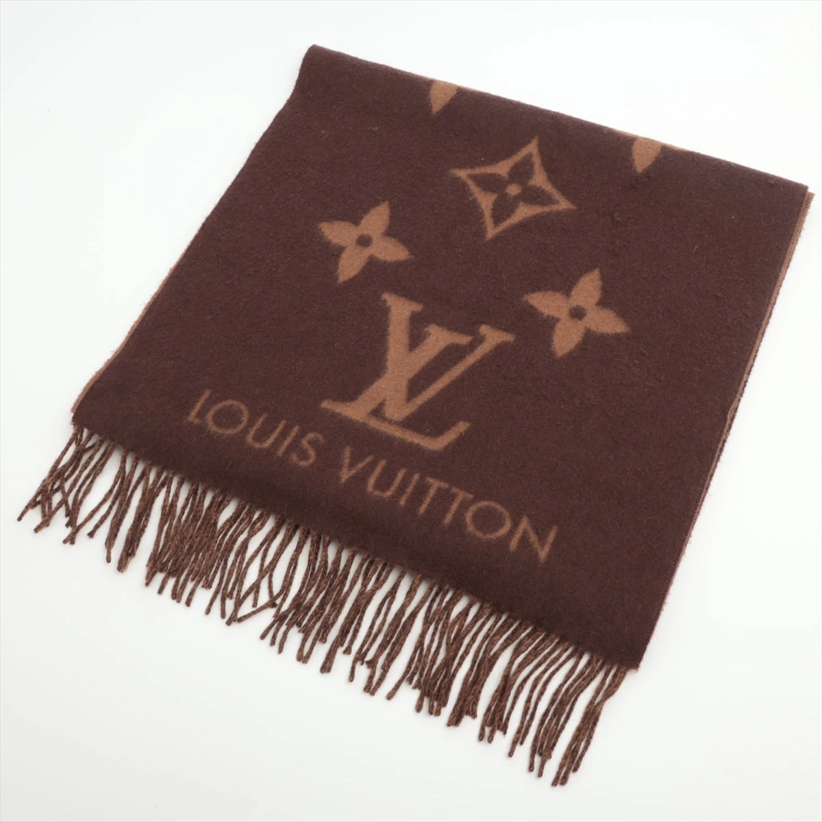 【値下】LOUIS VUITTON　エシャルプ・レイキャビック　カシミヤマフラー LOUIS VUITTON ルイ・ヴィトン エシャルプ・レイキャビック