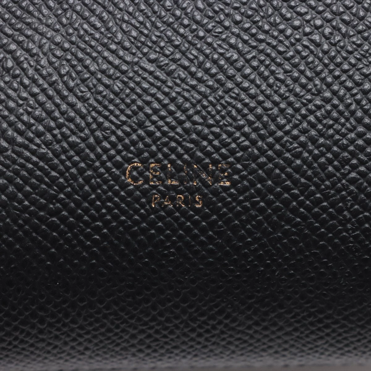 セリーヌ ベルトバッグ ピコ レザー 2WAYハンドバッグ ブラック