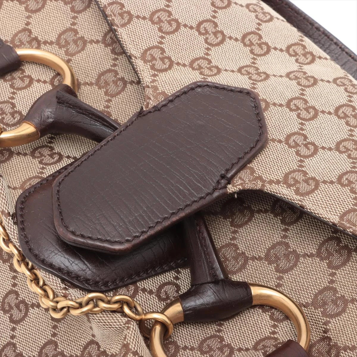 グッチ GUCCI ショルダーバッグ 114915 GG柄/ホースビット ジャガード