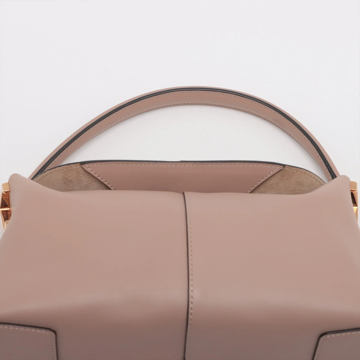 トッズ Tケース レザー 2WAYショルダーバッグ ベージュ WU020415｜中古