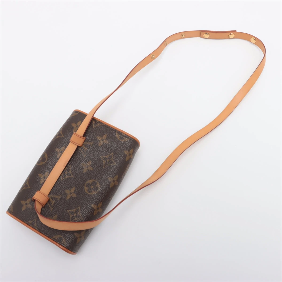ルイヴィトン　フロランティーヌ ベルトあり ヴィトン モノグラム ポシェットフロランティーヌ M51855 ベルト