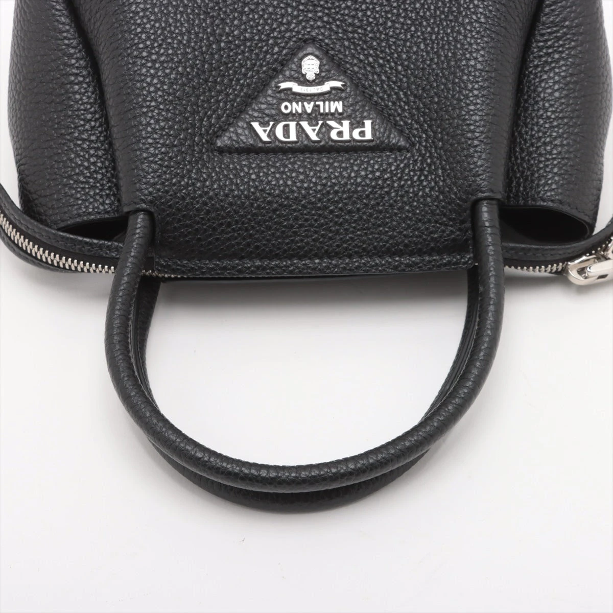 プラダ レザー 2WAYハンドバッグ ブラック 1BA362 A3002203