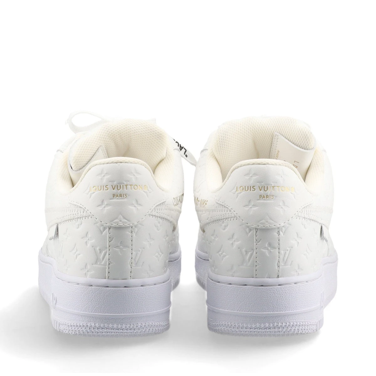 ヴィトン×ナイキ AIR FORCE 1 22年 レザー スニーカー 8.5