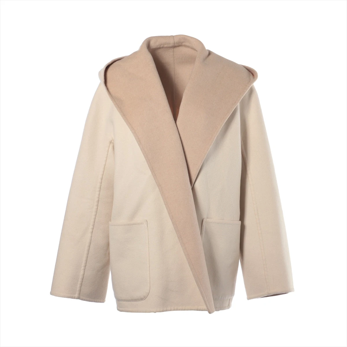 エルメス マルジェラ期 カシミヤ×キャメル コート 36 レディース