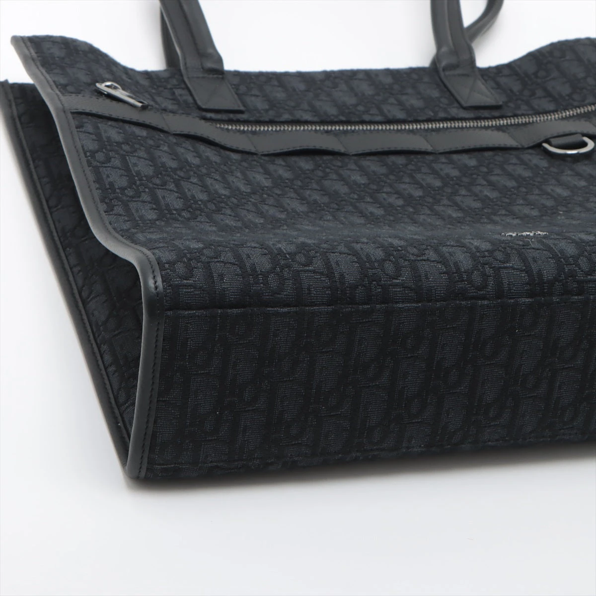 ディオール オブリーク サファリ キャンバス×レザー トート